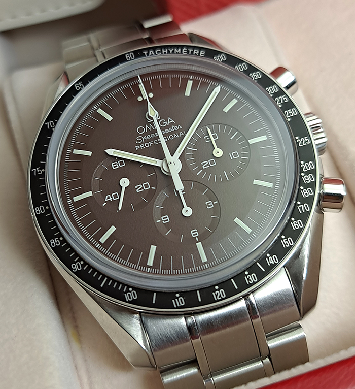 Omega Speedmaster Chocolate Dial Moonwatch Ref. 311.30.42.30.13.001